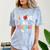 Teens Graduation I Heart My Teacher I Love My Teachers Comfort Color Blast T-Shirt Ocean
