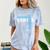 Tennis Senior Night Tennis Senior 2025 Graduation 33 Comfort Color Blast T-Shirt Ocean