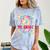 Thank You 1st Grade Teachers Graduation Last Day Of School Comfort Color Blast T-Shirt Ocean