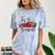 Tis The Season Holiday Nostalgia Red Truck Comfort Color Blast T-Shirt Ocean