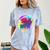 Totally 80's Tie Dye Retro Vibes 1980s Style Nostalgia Comfort Color Blast T-Shirt Ocean