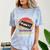 Tracking Adjustments Required Nostalgia VHS Retro Tape Comfort Color Blast T-Shirt Ocean
