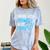 Veterinarian Vet Tech Week Graduation Thank You Birthday Comfort Color Blast T-Shirt Ocean