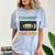 VHS Cassette Tape Retro 80s 90s Nostalgia Premium Comfort Color Blast T-Shirt Ocean