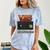 VHS Tape Nostalgia Old School Technology Humor Premium Comfort Color Blast T-Shirt Ocean