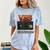 VHS Tape Nostalgia Old School Technology Humor Comfort Color Blast T-Shirt Ocean