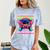 Video Gamer Graduate Graduation Grad Gaming Comfort Color Blast T-Shirt Ocean