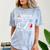 Warning Social Battery Is Low Introvert Shirt Comfort Color Blast T-Shirt Ocean