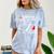 Warning Social Battery Is Low Introvert Shirt Comfort Color Blast T-Shirt Ocean