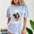 My Wife Did It Graduation Congratulation Graduate You Did It Comfort Color Blast T-Shirt Ocean