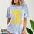 Wow Daughter Graduated Mom Dad Of A Senior Graduation Comfort Color Blast T-Shirt Ocean
