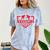 Wrestling Senior Night Wrestling Senior 2025 Graduation 11 Comfort Color Blast T-Shirt Ocean