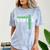 Wrestling Senior Night Wrestling Senior 2025 Graduation 34 Comfort Color Blast T-Shirt Ocean