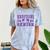 Wrestling Senior Night Wrestling Senior 2025 Graduation 49 Comfort Color Blast T-Shirt Ocean
