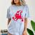 Yk2 Grunge Scary Cat With Shooting Stars 90s Nostalgia Comfort Color Blast T-Shirt Ocean