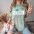 2019 Graduate Graduation Shirt For Senior 2019 Comfort Color Blast T-Shirt Fern
