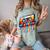 80s 90s Retro Party Costume Nostalgia Cassette Comfort Color Blast T-Shirt Fern