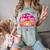 80s Fashion Girls Just Wanna Have Fun 1980s Nostalgia Comfort Color Blast T-Shirt Fern
