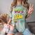90s Nostalgia Retro Apparel 90'S Vibe Retro Premium Tri-Blend Comfort Color Blast T-Shirt Fern
