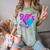 90's Vibe Retro Style Cassette Tape Nostalgia 1990s Party Comfort Color Blast T-Shirt Fern