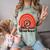 AntiSocial Worker Anti-Social Social Worker Introvert Comfort Color Blast T-Shirt Fern