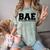 BAE And Educated Black History Month Graduation Comfort Color Blast T-Shirt Fern