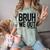 Bruh We Out 8th Graders Eighth Grade Graduation Class 2026 Comfort Color Blast T-Shirt Fern