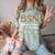 BSN Bachelor Of Science In Nursing Student Graduation Comfort Color Blast T-Shirt Fern