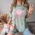 Caduceus Shirt Occupational Therapist Assistant Graduation Comfort Color Blast T-Shirt Fern