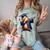 Capybara Graduation Dabbing Capy Wearing Graduate Gown Comfort Color Blast T-Shirt Fern