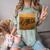 Cat Sloth Dog Retro Nostalgia Roadtrip Photo Comfort Color Blast T-Shirt Fern