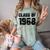 Class Of 1968 High School College Graduation Reunion Comfort Color Blast T-Shirt Fern