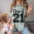 Class Of 2021 Senior 21 Cool Graduation Comfort Color Blast T-Shirt Fern