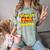 Class Of 2022 Senior 2000s Animated Movie Style Graduation Comfort Color Blast T-Shirt Fern