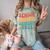 Class Of 2023 Senior 2023 Graduation Retro Seniors Comfort Color Blast T-Shirt Fern