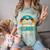 Class Of 2024 Senior Graduation Leveled Up Gamer Class 2024 Comfort Color Blast T-Shirt Fern