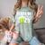 Class Of 2025 Graduation Senior Tennis Player Comfort Color Blast T-Shirt Fern