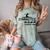 Class Of 2025 Gymnastics Mom Senior Gymnast Graduation Comfort Color Blast T-Shirt Fern