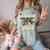 Class Of 2028 High School Graduation Senior 2028 Comfort Color Blast T-Shirt Fern