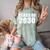 Class Of 2030 T Shirt Cute Kindergarten Graduation T Comfort Color Blast T-Shirt Fern