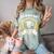 Class Of 2032 Class Of 2032 Graduation T-Shirt Comfort Color Blast T-Shirt Fern