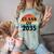Class Of 2035 Senior Graduate Retro Graduation Comfort Color Blast T-Shirt Fern