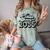 Class Of 2035 Senior Retro 2035 Grad Graduate Graduation Comfort Color Blast T-Shirt Fern