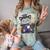 Cute Anime Fox Graduate Of A Class For Graduation Comfort Color Blast T-Shirt Fern