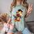 Cute Graduation Bear To Celebrate Your Graduate Comfort Color Blast T-Shirt Fern