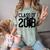 Dabbing Graduation Shirt Class Of 2018 Comfort Color Blast T-Shirt Fern