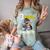 Dinosaur Graduation Cap Gown 3rd Grade Graduate Nailed It Comfort Color Blast T-Shirt Fern