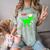 Dinosaur Rawr Diploma Grad Graduate Graduation Comfort Color Blast T-Shirt Fern