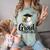Eagle Grad Squad Class Of 2019 Graduation Comfort Color Blast T-Shirt Fern