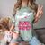 Educated Women Graduation Shirt Comfort Color Blast T-Shirt Fern